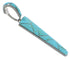 Genuine Sterling Silver and Turquoise Jewelry Pendant CX46228